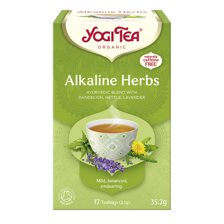 Herbatka Zioła Alkaliczne BIO 35,7 g - Yogi Tea - Ekochatka