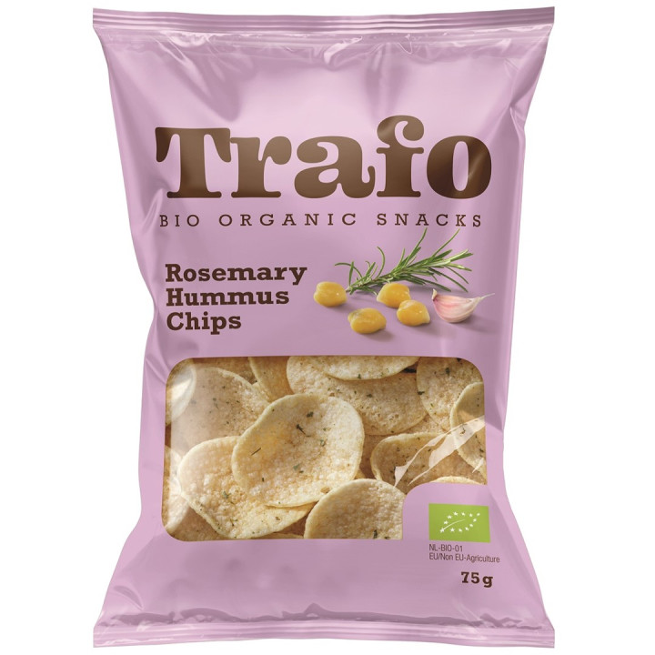 Chipsy z Ciecierzycy z Rozmarynem BIO 75 g - Trafo - Ekochatka