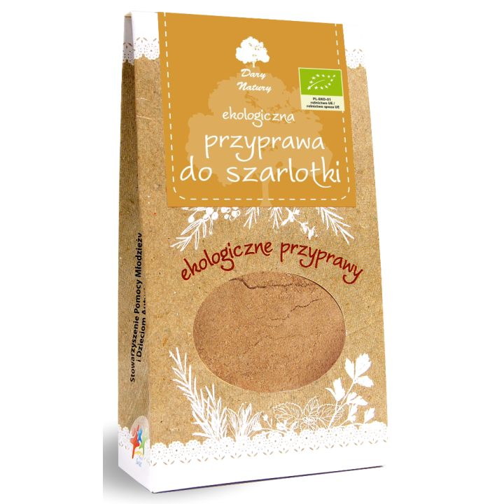 Przyprawa do Szarlotki BIO 50 g - Dary Natury - Ekochatka