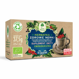 Herbatka Zdrowe Nerki Ekspresowa BIO 25 x 1,5 g - Dary Natury - Ekocha