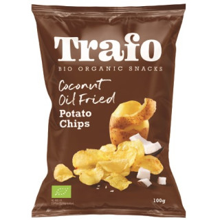 Chipsy Ziemniaczane na Oleju Kokosowym BIO 100 g - Trafo - Ekochatka