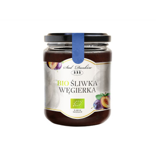 Mus ze Śliwek Węgierek bez Dodatku Cukru BIO 270 g - Sad Danków - Ekoc