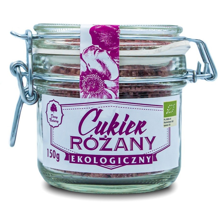 Cukier Różany BIO 150 g - Dary Natury - Ekochatka