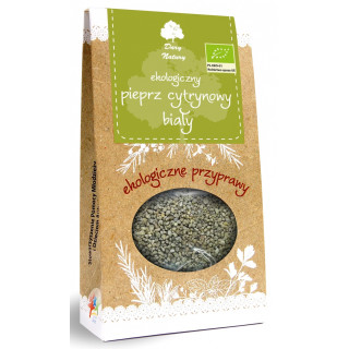 Pieprz Biały Cytrynowy BIO 50 g - Dary Natury - Ekochatka