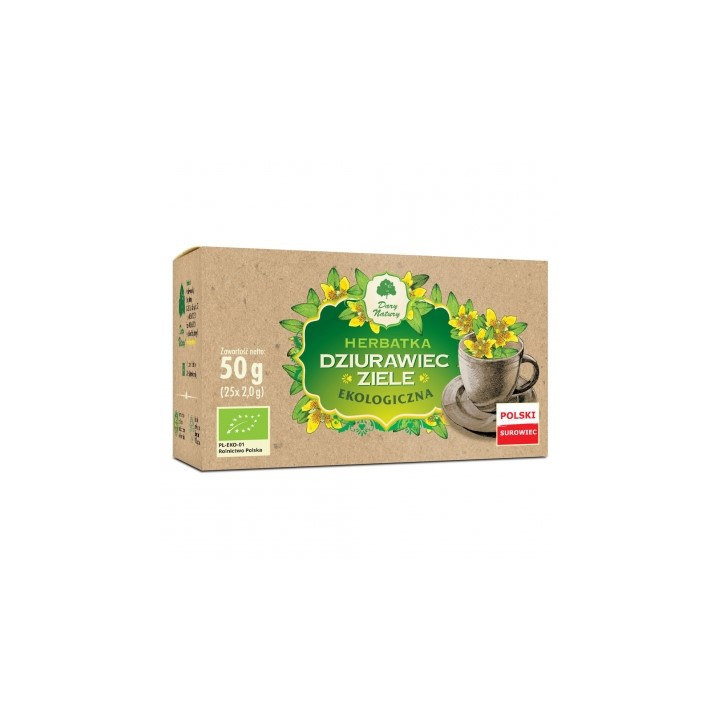 Herbatka Ziele Dziurawca BIO 50 g - Dary Natury - Ekochatka