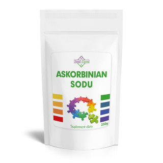 Askorbinian Sodu - Witamina C w Proszku 250 g - Soul Farm - Ekochatka