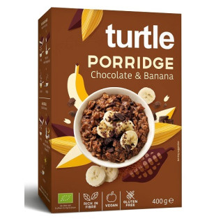 Owsianka Czekoladowo-Bananowa Bezglutenowa BIO 400 g - Turtle - Ekocha