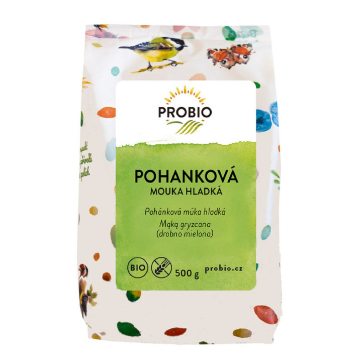 Mąka Gryczana Jasna Bezglutenowa BIO 500 g - Probio - Ekochatka