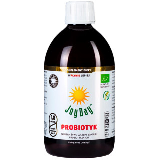 Probiotyk Płynny Bezglutenowy BIO 500 ml - Joy Day - Ekochatka
