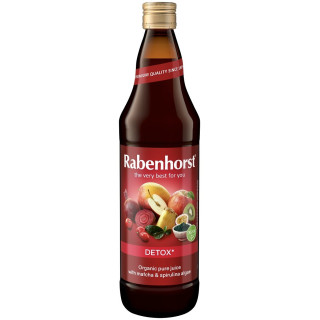 Sok Wieloowocowy NFC Detox z Burakiem Matchą i Spiruliną BIO 750 ml - 