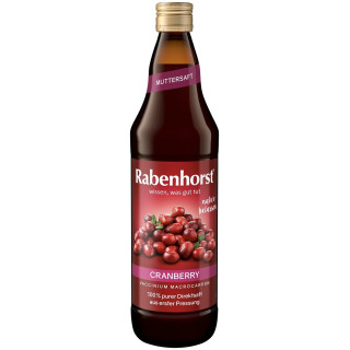 Sok z Żurawiny NFC Tłoczony na Zimno 750 ml - Rabenhorst - Ekochatka