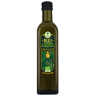 Olej z Nasion Pokrzywy Tłoczony na Zimno BIO 250 ml - Dary Natury - Ek