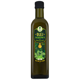 Olej Sojowy Tłoczony na Zimno BIO 250 ml - Dary Natury - Ekochatka