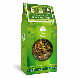 Herbatka Wspomagająca Pracę Wątroby BIO 200 g - Dary Natury - Ekochatk