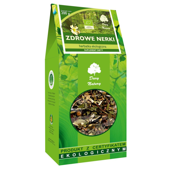 Herbatka Zdrowe Nerki BIO 200 g - Dary Natury - Ekochatka