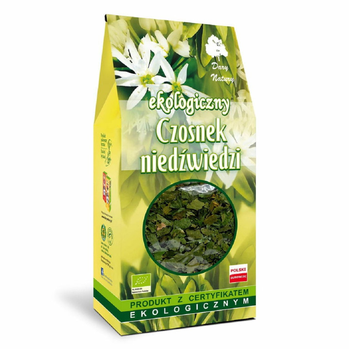 Czosnek Niedźwiedzi Suszony BIO 100 g - Dary Natury - Ekochatka