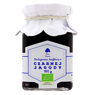 Konfitura Jagodowa BIO 180 g - Dary Natury - Ekochatka