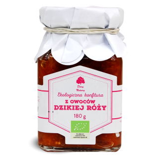 Konfitura z Owoców Dzikiej Róży BIO 180 g - Dary Natury - Ekochatka