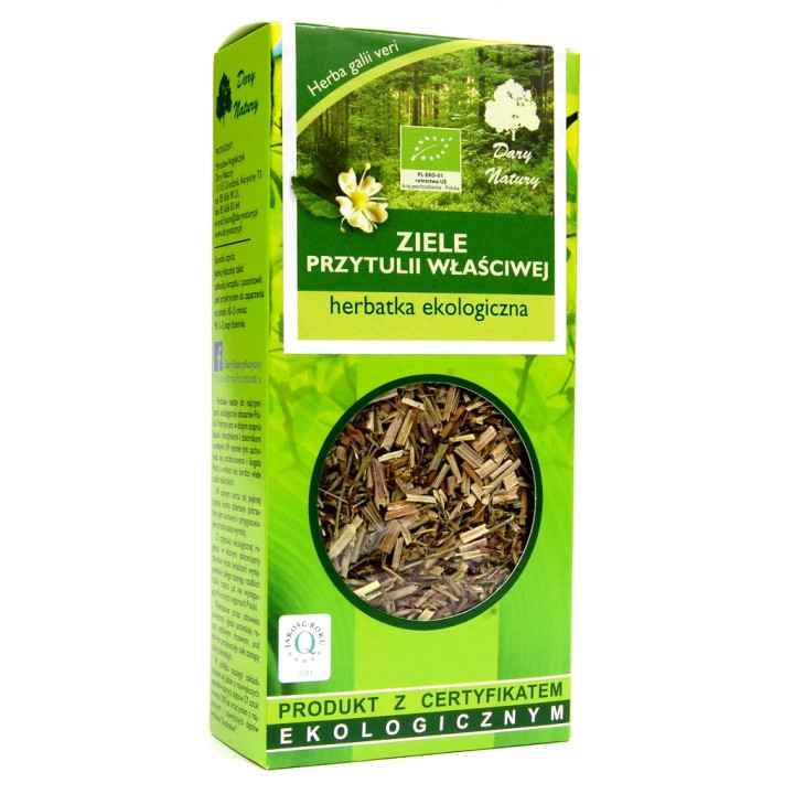 Herbatka z Ziela Przytuli BIO 50 g - Dary Natury - Ekochatka