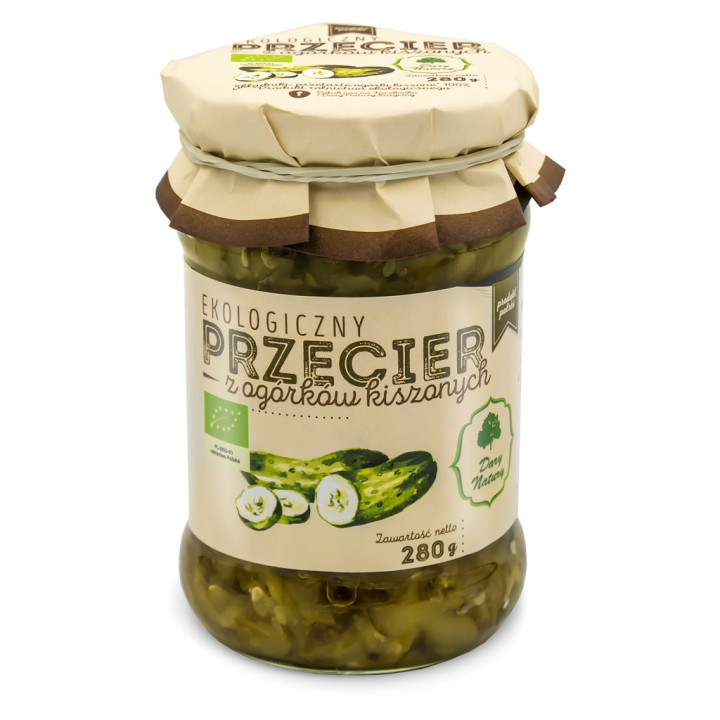 Przecier z Ogórków Kiszonych BIO 280 g - Dary Natury - Ekochatka