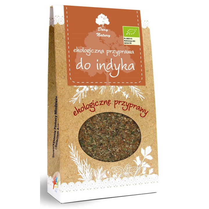 Przyprawa do Indyka BIO 50 g - Dary Natury - Ekochatka