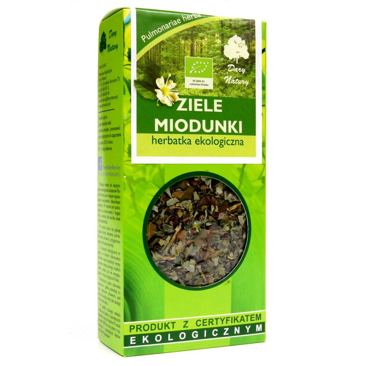 Herbatka Ziele Miodunki Plamistej BIO 25 g - Dary Natury - Ekochatka