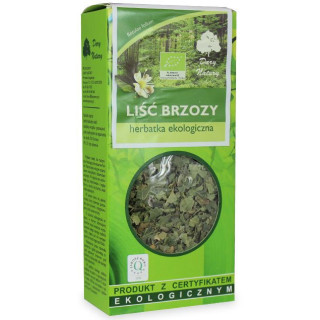Herbatka Liść Brzozy BIO 50 g - Dary Natury - Ekochatka