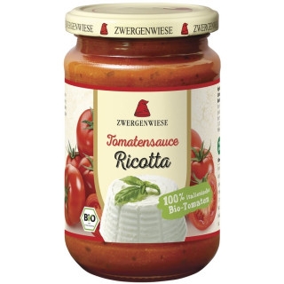 Sos Pomidorowy z Ricottą Bezglutenowy BIO 340 ml - Zwergenwiese - Ekoc