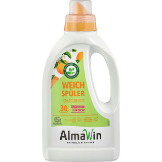 Płyn do Zmiękczania Tkanin Pomarańczowy Koncentrat 750 ml - Almawin - 