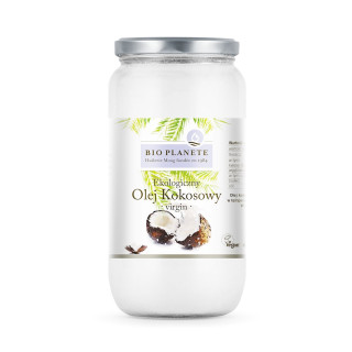 Olej Kokosowy Virgin Nierafinowany BIO 950 ml - Bio Planete - Ekochatk