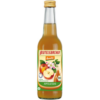 Ocet Jabłkowy Niefiltrowany 5% Demeter BIO 330 ml - Beutelsbacher - Ek