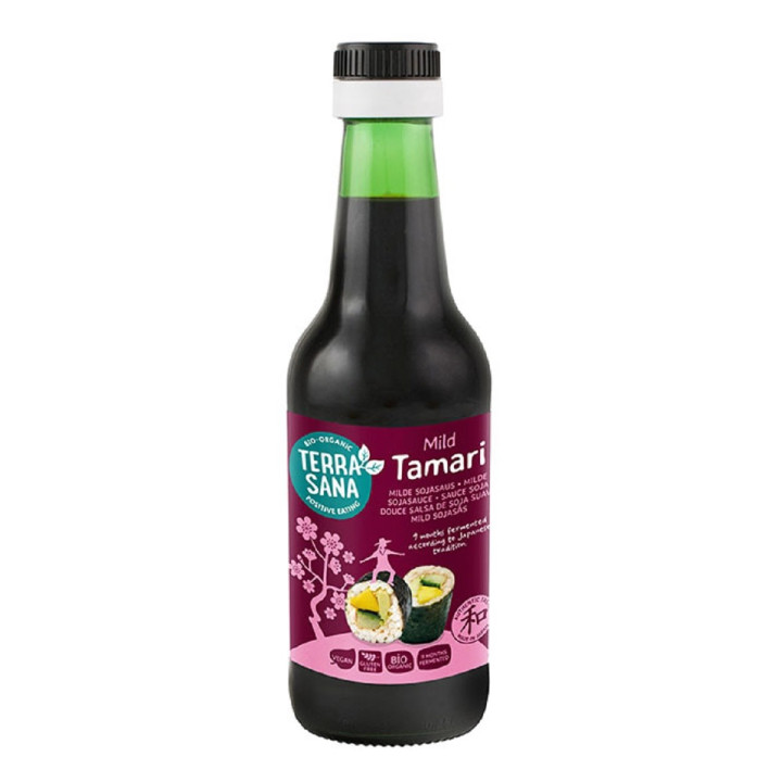 Sos Sojowy Tamari Łagodny Bezglutenowy BIO 250 ml - Terrasana - Ekocha