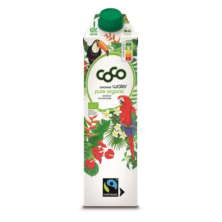 Woda Kokosowa BIO 1 l - Coco Dr. Martins - Ekochatka
