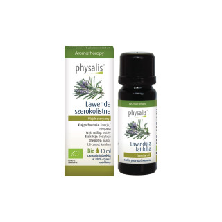 Olejek Eteryczny Lawenda Szerokolistna BIO 10 ml - Physalis - Ekochatk