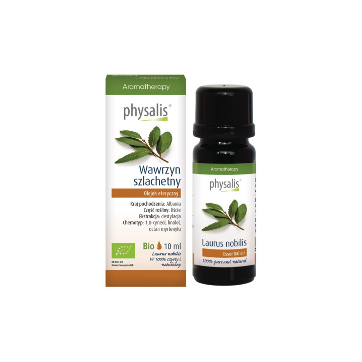 Olejek Eteryczny Wawrzyn Szlachetny BIO 10 ml - Physalis - Ekochatka