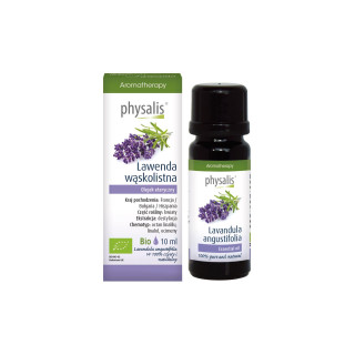 Olejek Eteryczny Lawenda Wąskolistna BIO 10 ml - Physalis - Ekochatka
