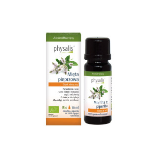 Olejek Eteryczny Mięta Pieprzowa BIO 10 ml - Physalis - Ekochatka