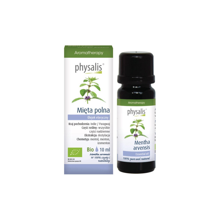 Olejek Eteryczny Mięta Polna BIO 10 ml - Physalis - Ekochatka