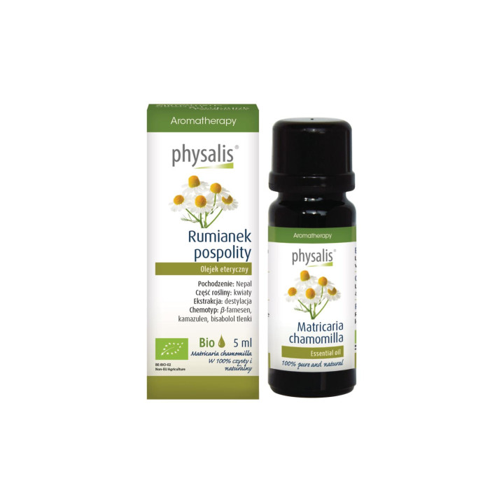 Olejek Eteryczny Rumianek Pospolity BIO 5 ml - Physalis - Ekochatka