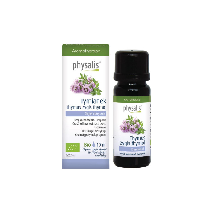 Olejek Eteryczny Tymianek z Tymolem BIO 10 ml - Physalis - Ekochatka