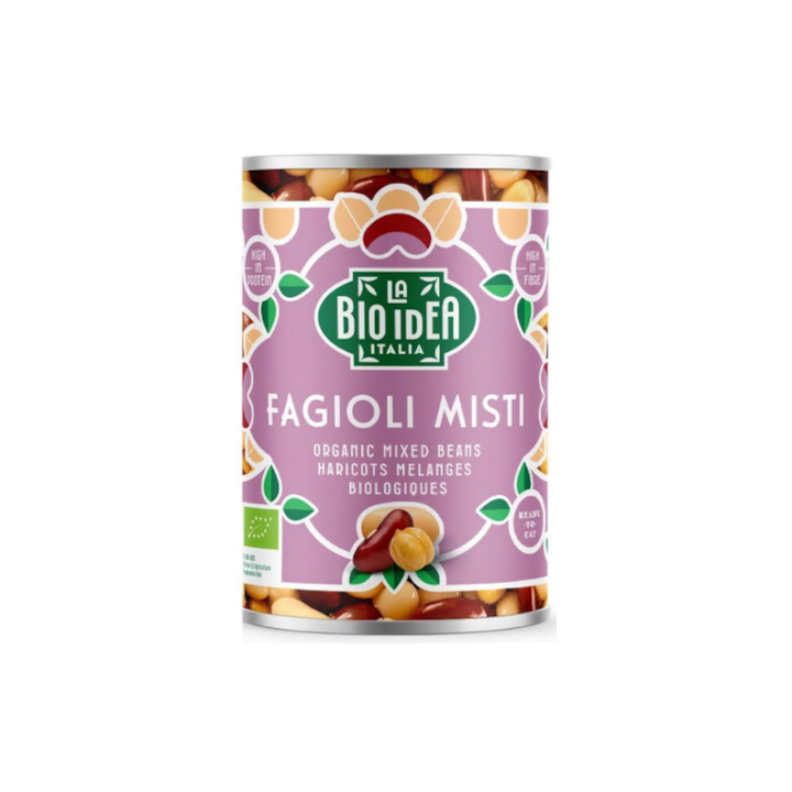 Fasola Mix w Zalewie BIO 400 g - La Bio Idea - Ekochatka