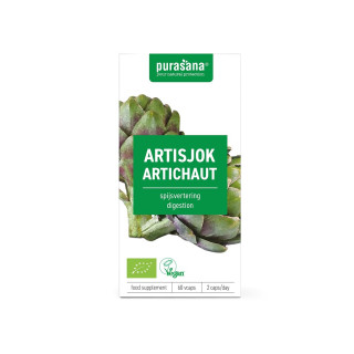 Karczoch Ekstrakt BIO 300 mg 60 Kapsułek - Purasana - Ekochatka