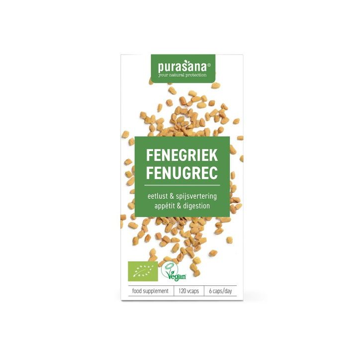 Kozieradka BIO 330 mg 120 Kapsułek - Purasana - Ekochatka