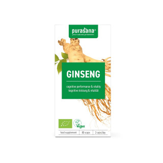 Żeń-szeń Koreański BIO 300 mg 80 Kapsułek - Purasana - Ekochatka