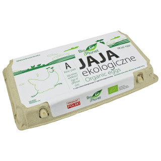 Jaja Ekologiczne BIO 18 szt. - Bio Planet - Ekochatka