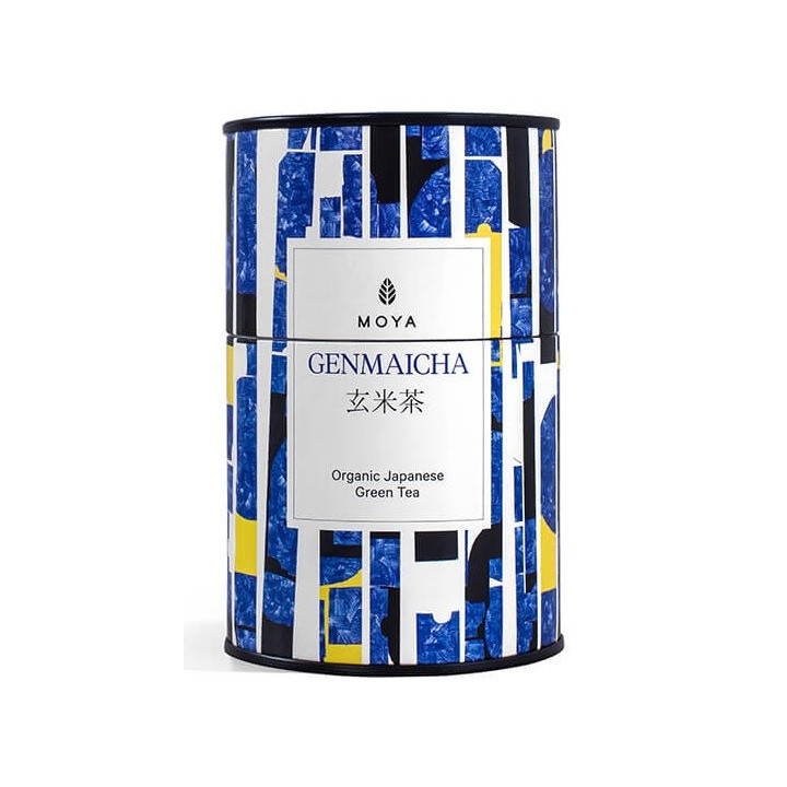 Herbata Zielona Genmaicha Japońska z Prażonym Ryżem BIO 60 g - Moya Ma