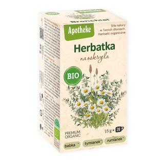 Herbatka na Oskrzela z Tymiankiem BIO 20 Torebek 30 g - Apotheke - Eko