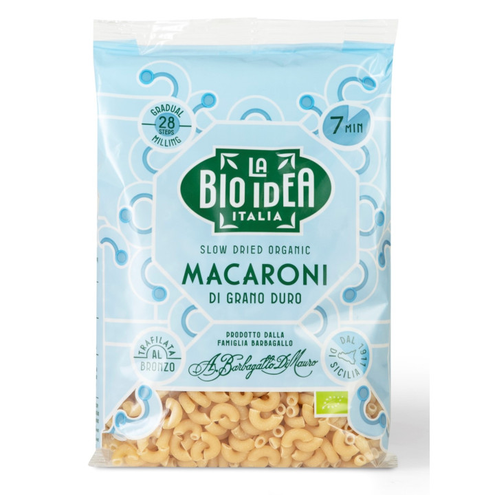 Makaron Semolinowy Kolanka Gomitini BIO 500 g - La Bio Idea - Ekochatk