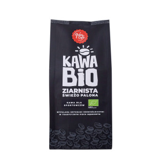 Kawa Ziarnista Arabica Robusta Dla Sportowców BIO 250 g - Quba Caffe -