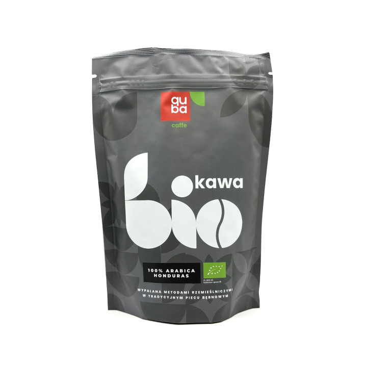 Kawa Ziarnista Arabica 100% Honduras BIO 250 g - Quba Caffe - Ekochatk